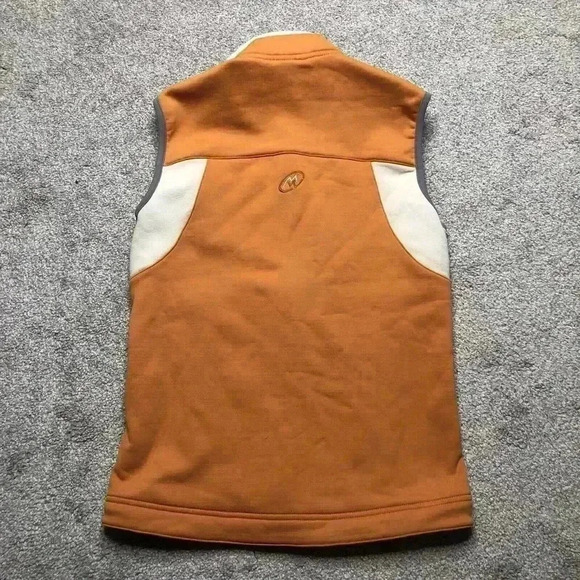 Cloudveil Vest Orange Zip Pockets Fleece Sz XS - Picture 9 of 10